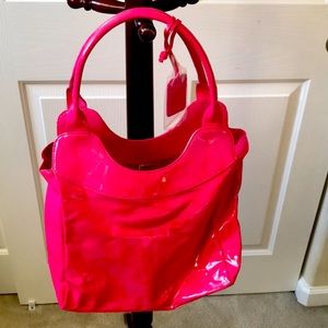 Neiman marcus hot pink bag